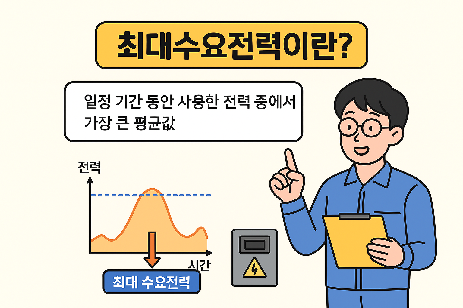 최대수요전력이란? 개념과 산정 원리