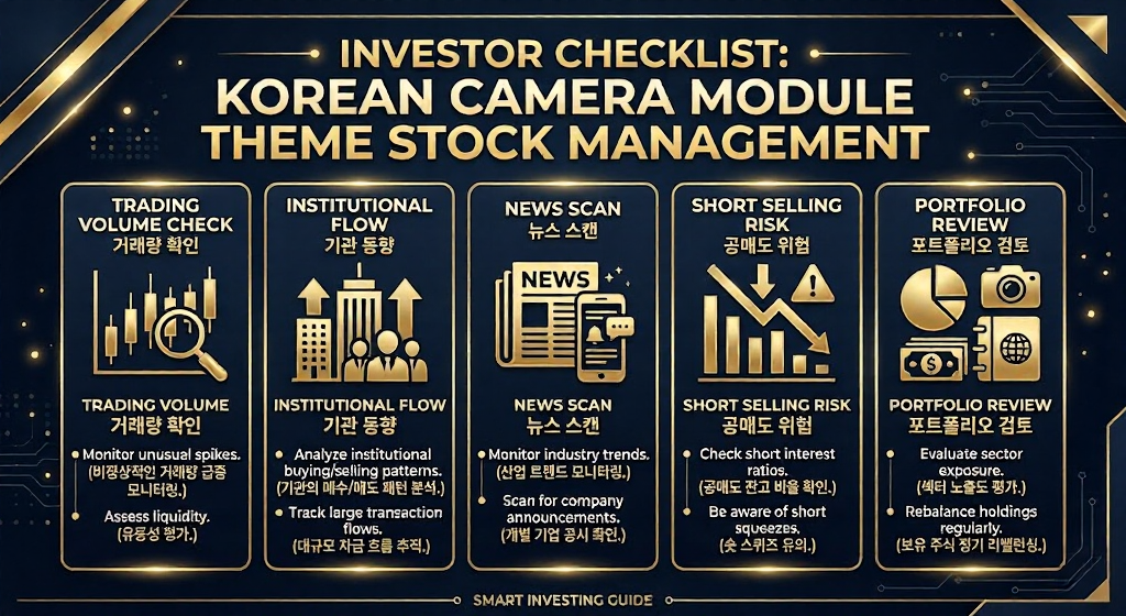 소캠 테마주 엠케이전자 디아이 SK하이닉스 투자자 체크리스트 5가지