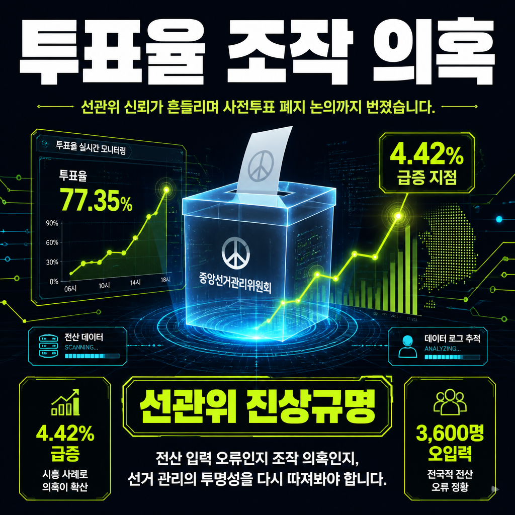 투표율 조작 의혹