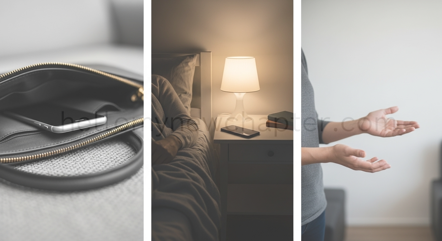 스마트폰을 두는 위치가 사용 빈도에 미치는 영향