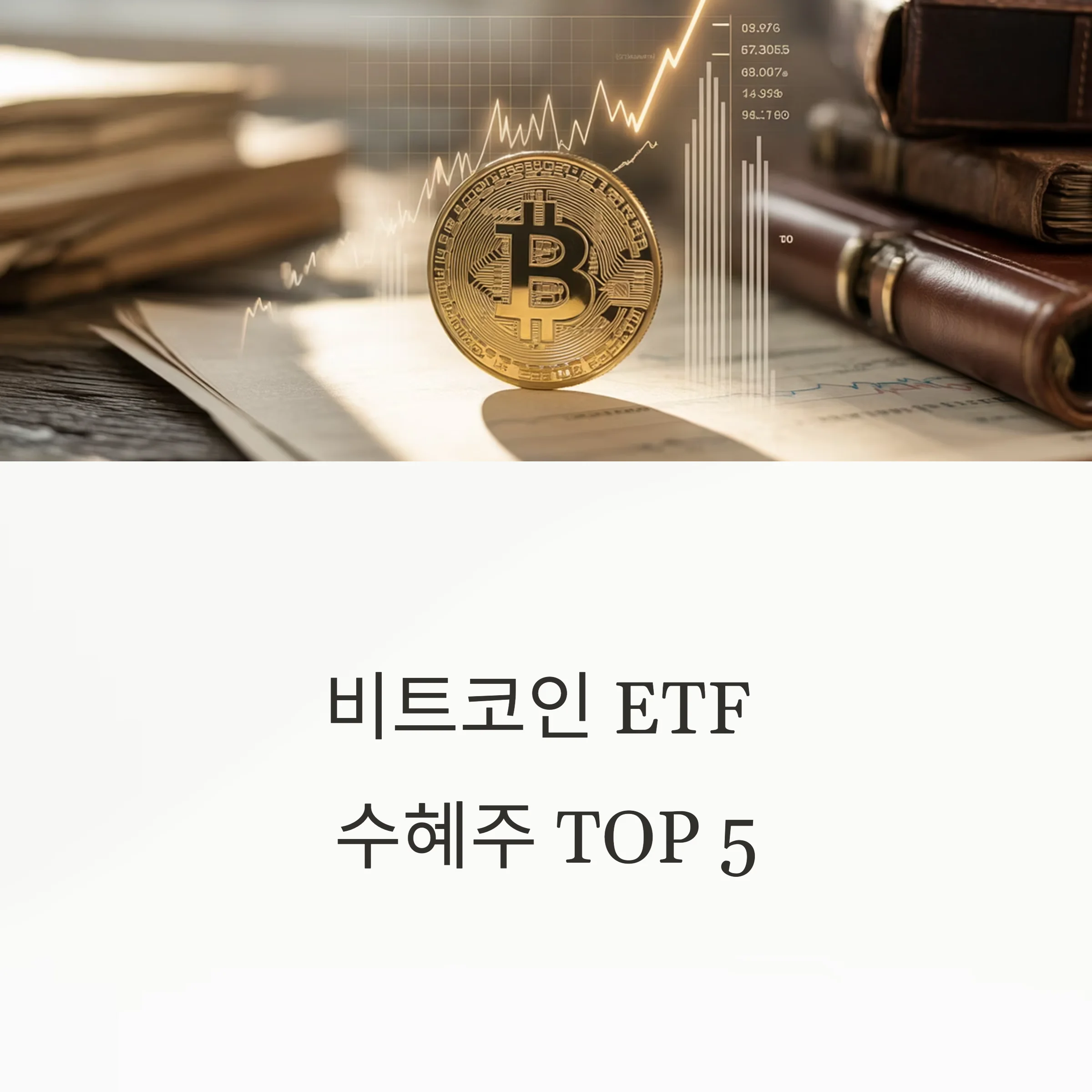 비트코인 ETF 수혜주 TOP 5