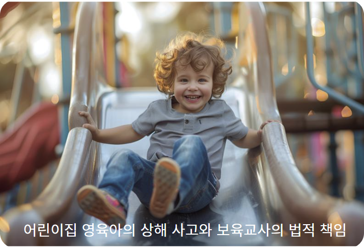 어린이집 영육아의 상해 사고와 보육교사의 법적 책임