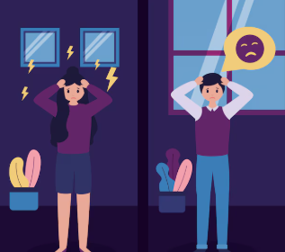 외국인 세입자 문제 예시 그림