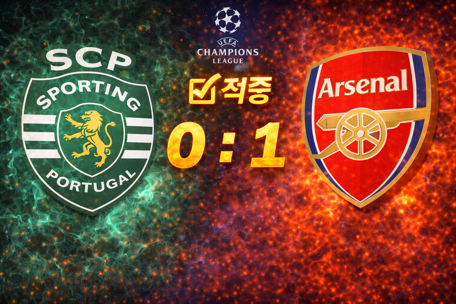 스포르팅 아스널 챔피언스리그 8강 축구 리뷰