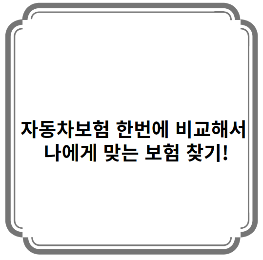 자동차보험