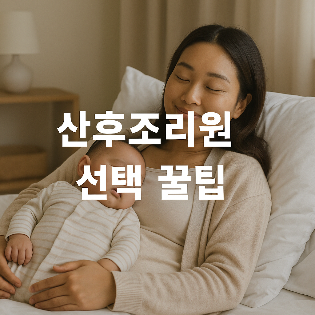 현명한 엄마들의 후회 없는 산후조리원 선택 꿀팁 7가지 ✅