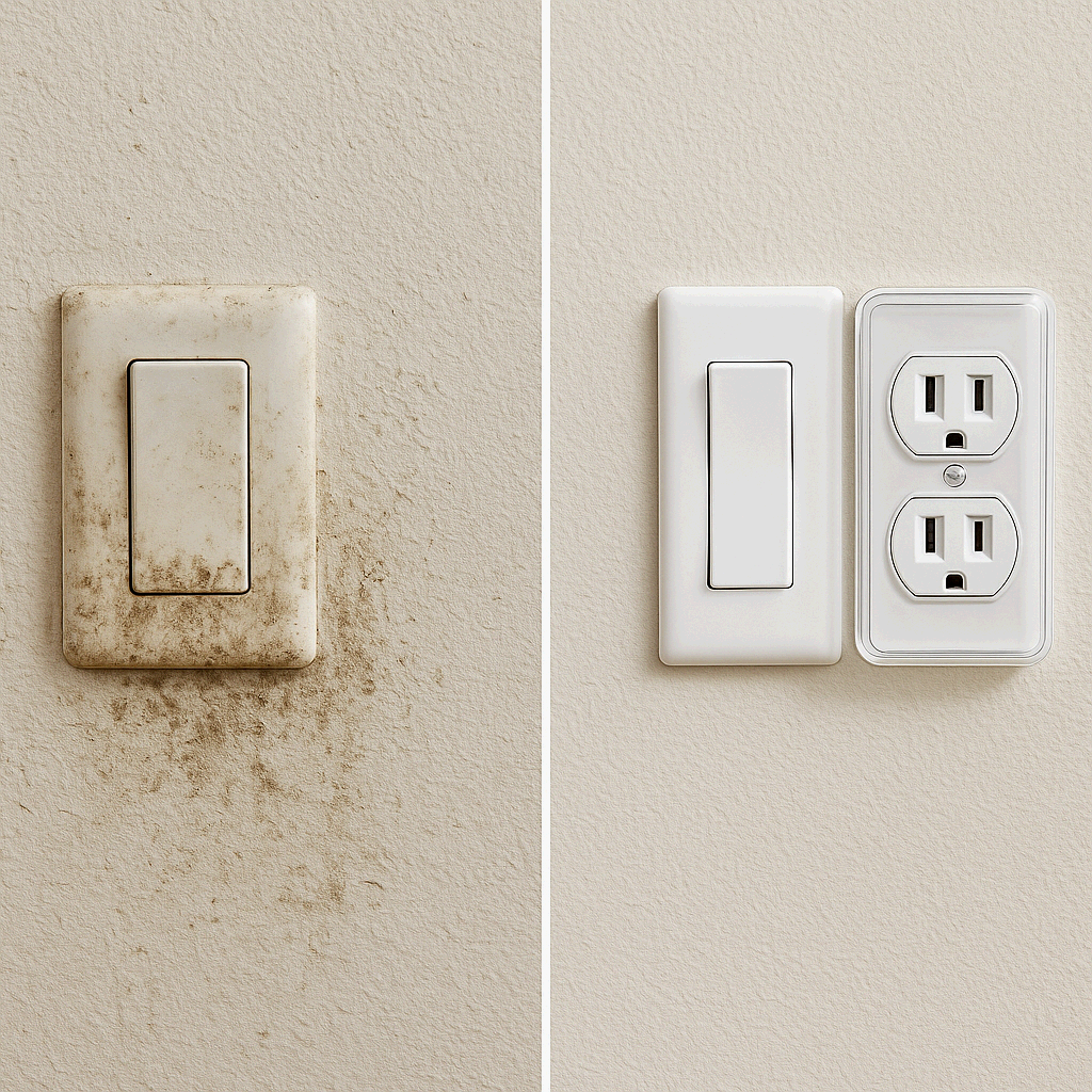 전기 스위치와 콘센트 주변 위생 관리법