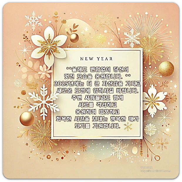 새해인사말 카드 9