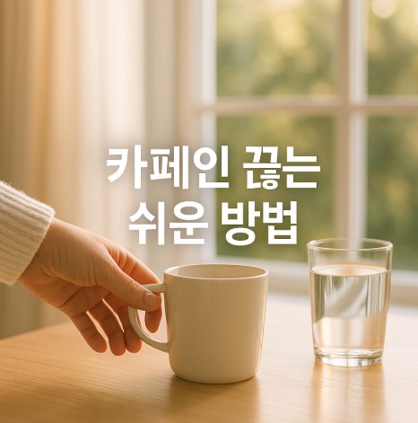 카페인 끊기 도전기(증상파악, 대체음료, 성공팁)