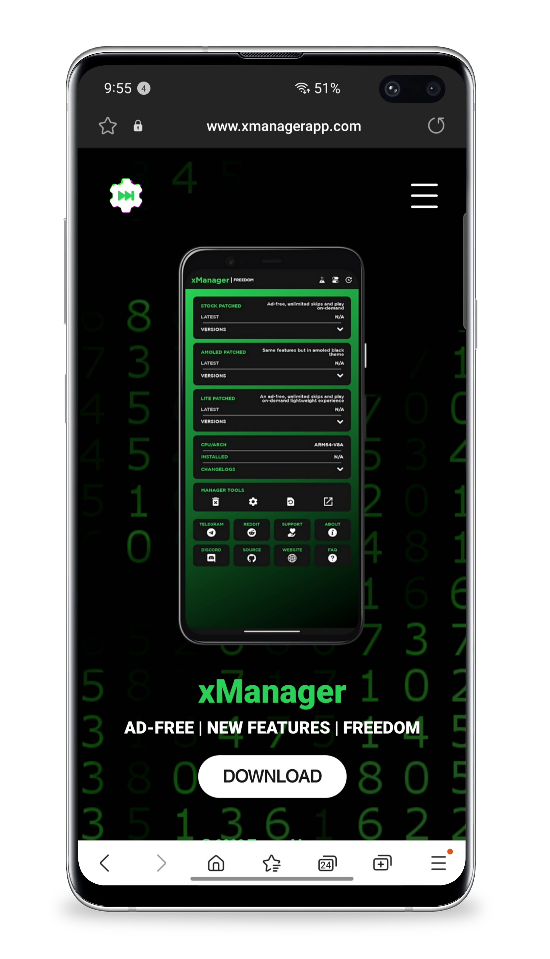 https://www.xmanagerapp.com/ 사이트 메인 페이지