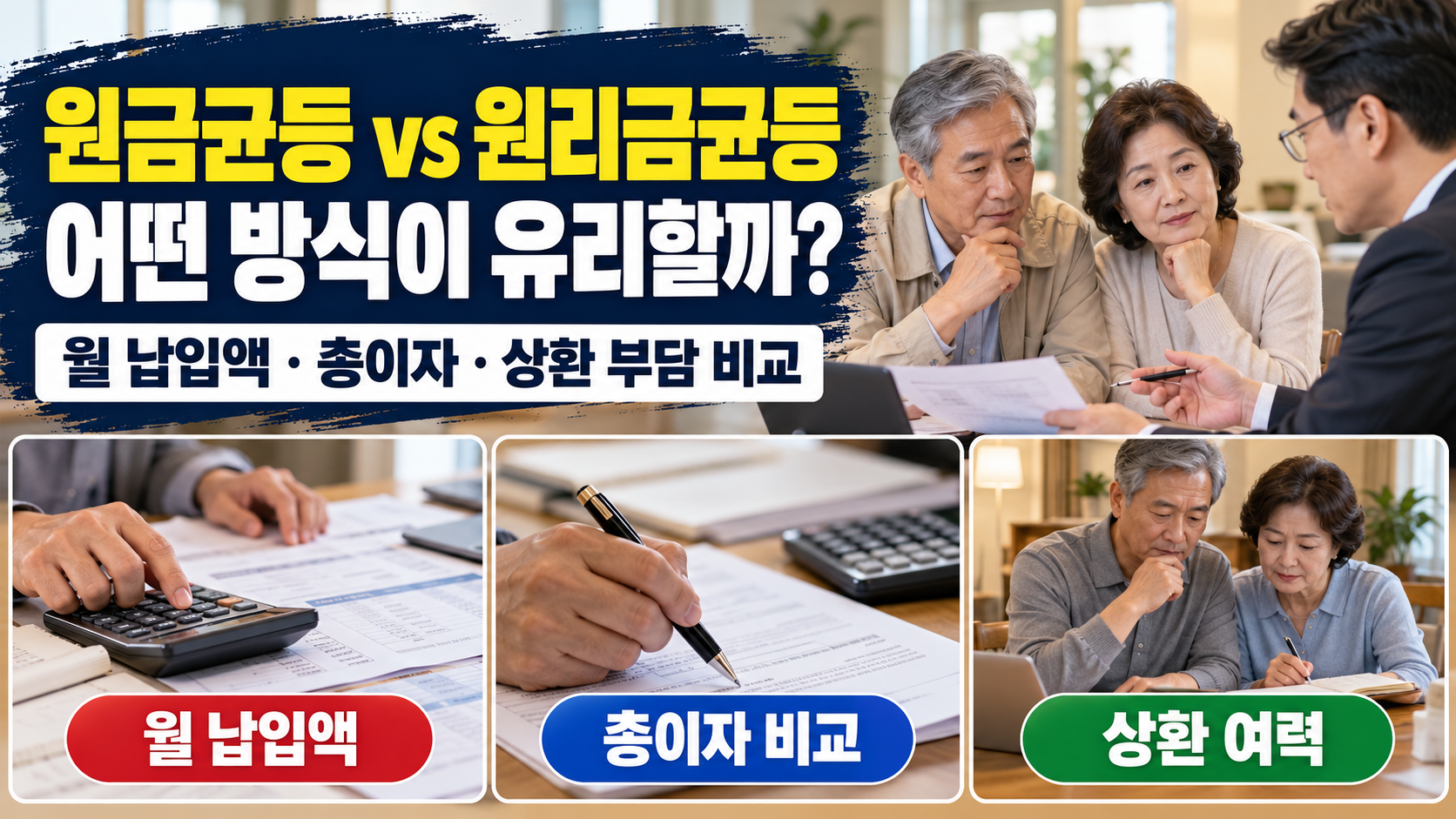 대출상환 비교