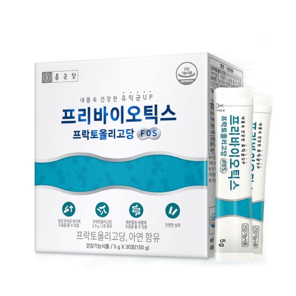 종근당 제약의 프리바이오틱스 제품
