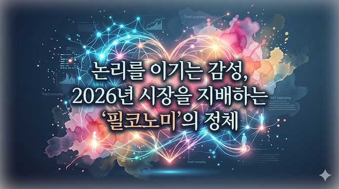 논리를 이기는 감성, 2026년 시장을 지배하는 '필코노미'의 정체