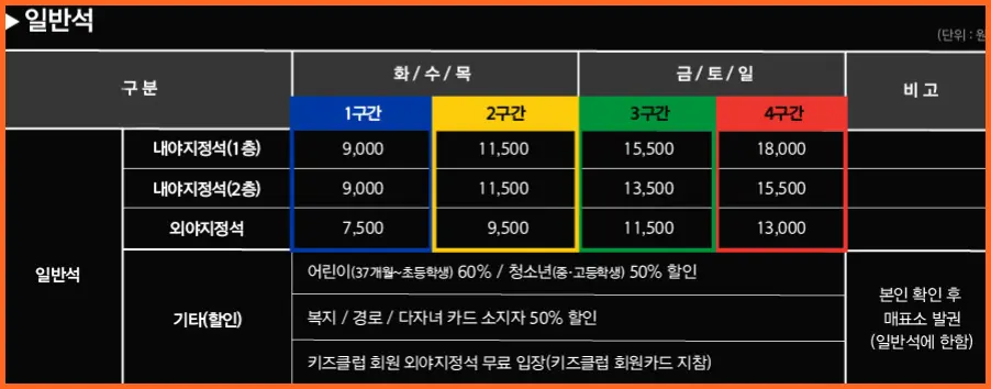 한화 이글스 티켓 예매
