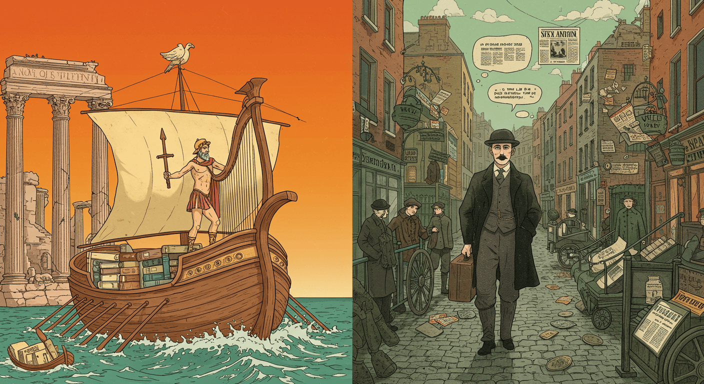 『율리시스』 속 오디세우스의 현대적 변용 (신화해석, 상징, 패러디) 관련 사진