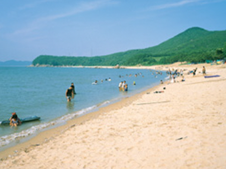 동막해변
