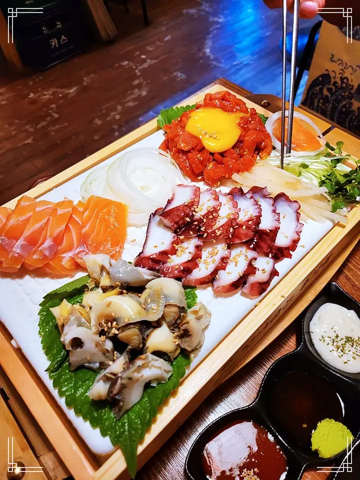 줄서는식당 면목동 사가정역 맛집 보보 강성연 바다장어 화로 구이 문어 소라 숙회 권율 추천 47회 소개