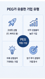 peg가 적합한 기업