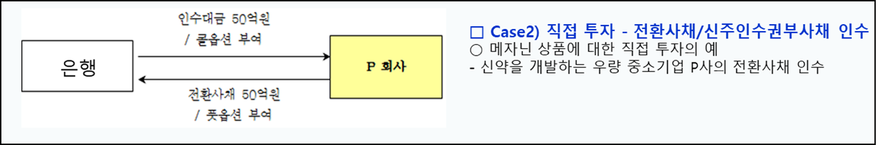사모전환사채발행시 부여되는 옵션의 형식 내용 자료