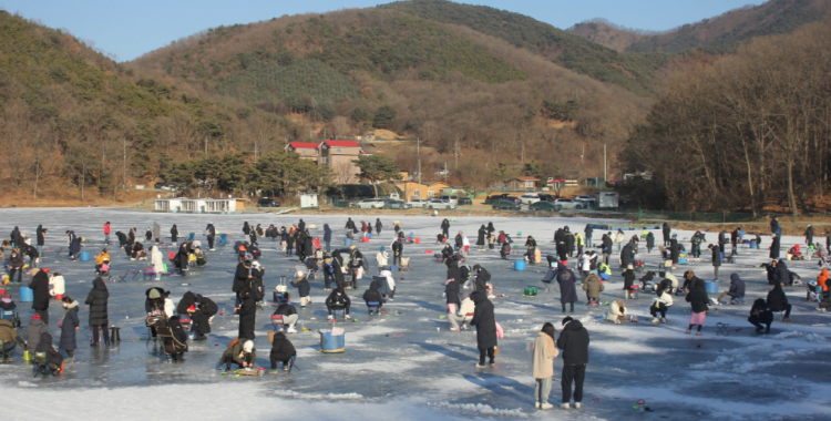강화도 신선낚시터 빙어대잔치