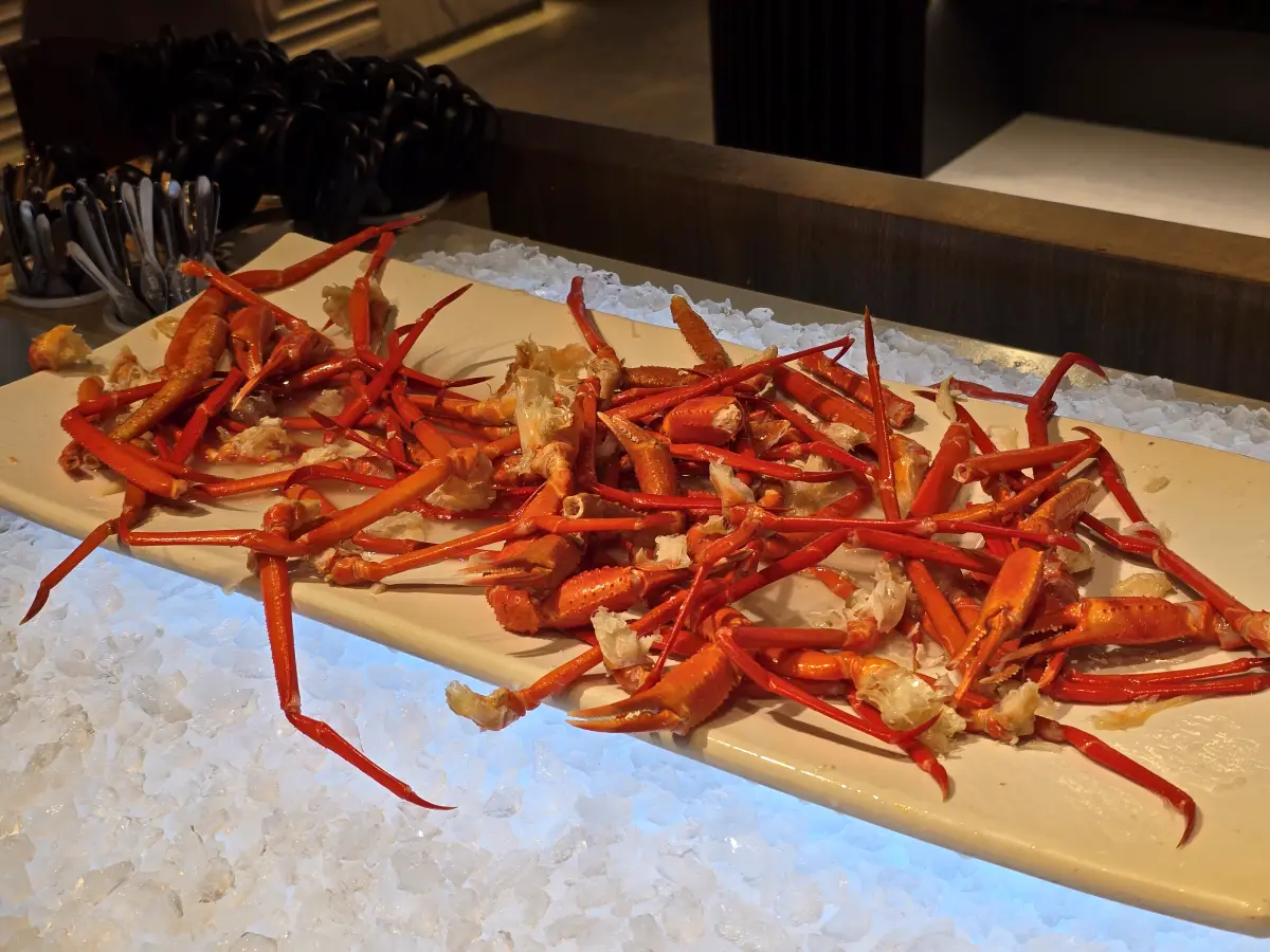 빕스 샐러드바 사진: 킹크랩