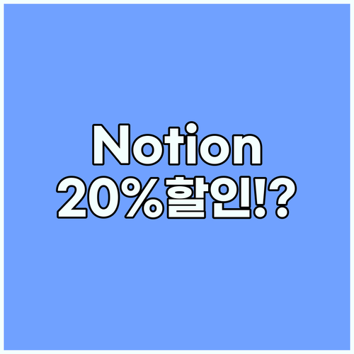Notion 싸게 쓰는 법: 불법 공..