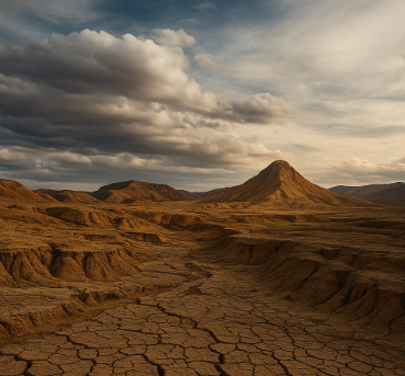 기후대 이동으로 삭막해진 환경 압력과 그에 따라 이주해버린 문명
