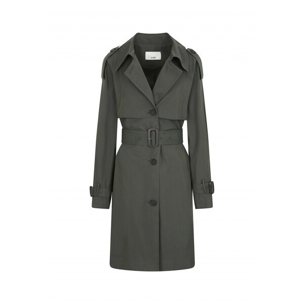 제이제이지고트 플랩 디자인 트렌치 코트 gk9a0tcj3