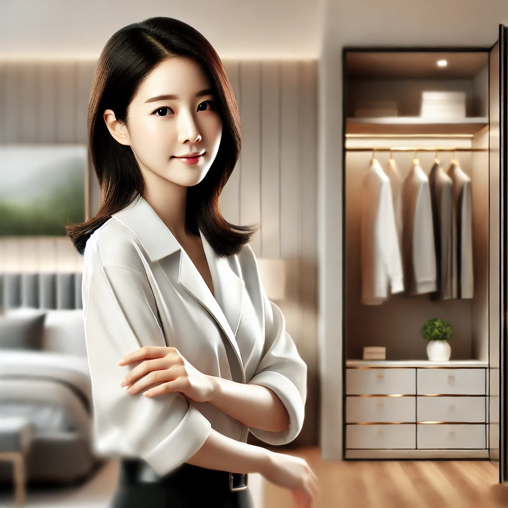 아파트 인테리어 붙박이장