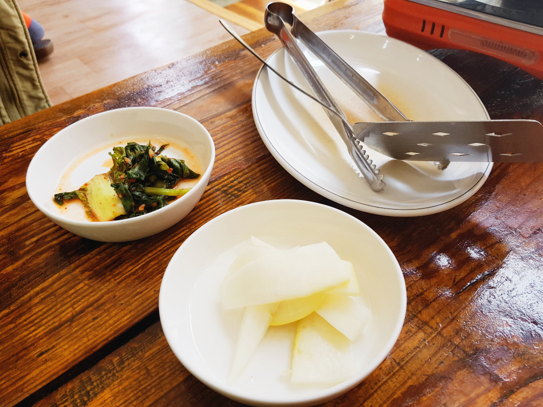 대전 여행 오정동 막국수 냉면 맛집 통일면옥 빈대떡