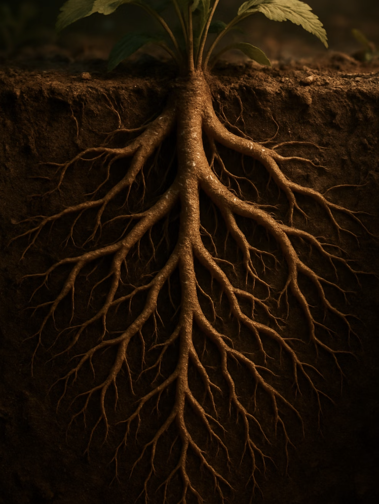 셋째&amp;#44; 땅속에 단단히 박힌 뿌리의 힘