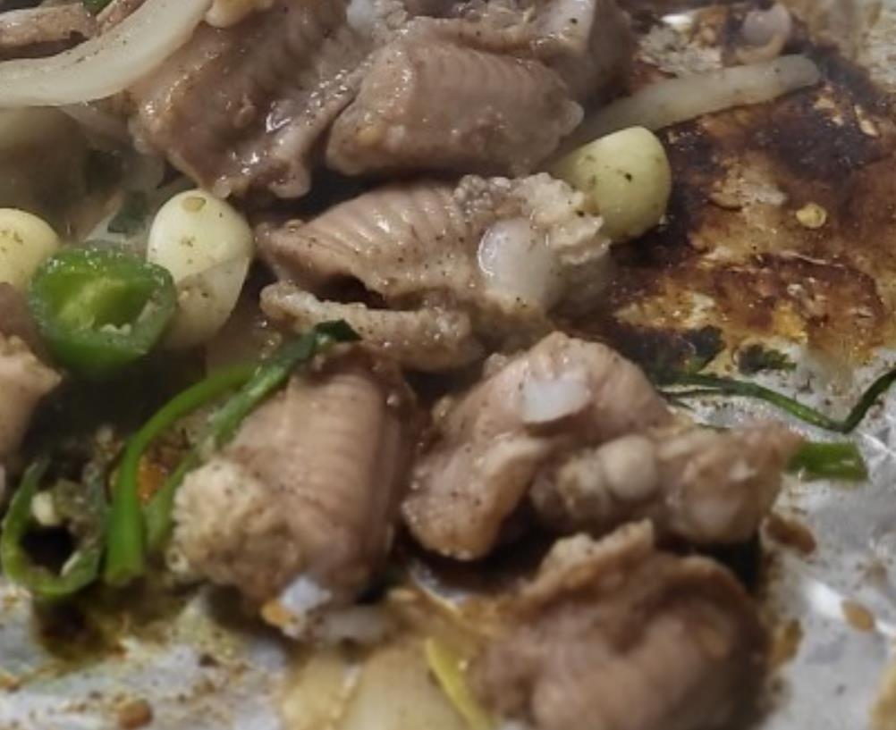 불판위에 울산중앙전통시장 곰장어소금구이 6시내고향