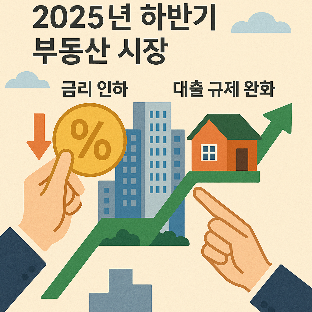 2025년 하반기 부동산 시장 관련 사진