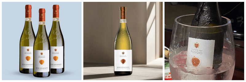 조닌 카스텔로 델 포지오 모스카토 다스티 사진 3개