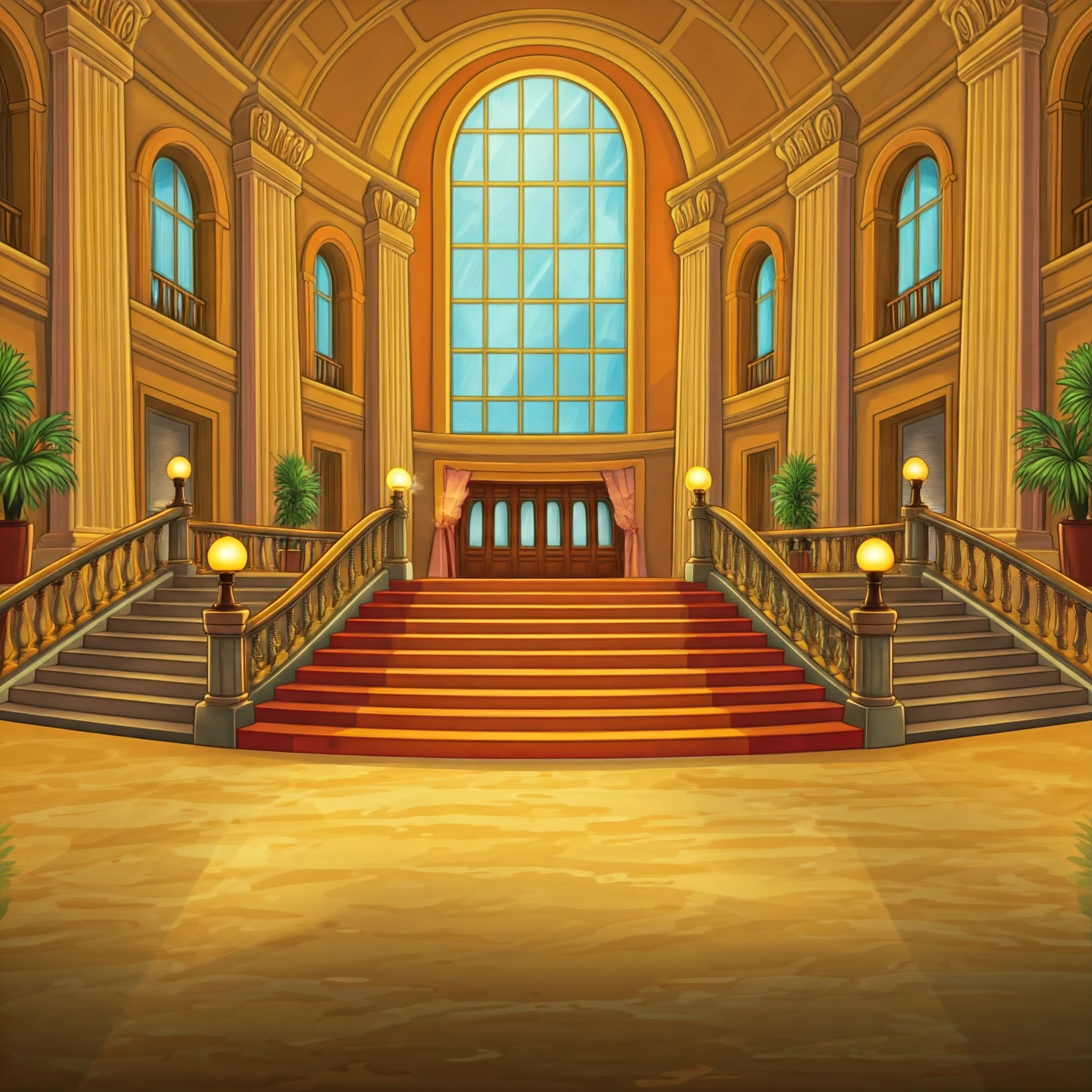 회장님이 오십니다.