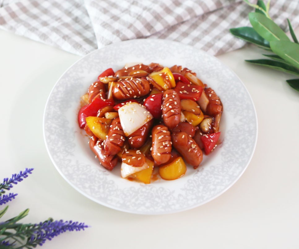 소세지야채볶음