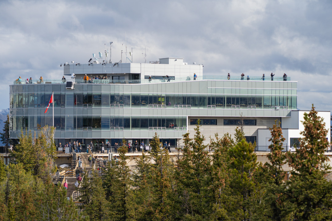 캐나다 밴프 곤돌라 설퍼산 꼭대기