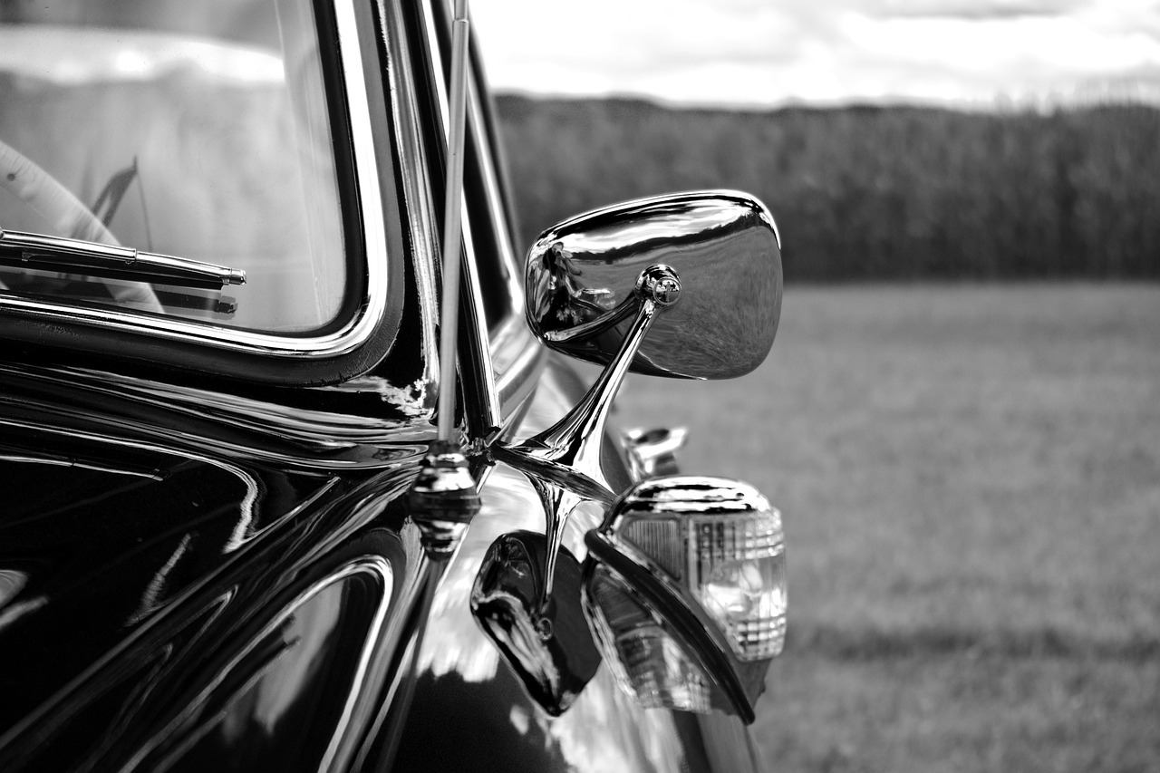 자동차 사이드미러 사진 이미지 5번