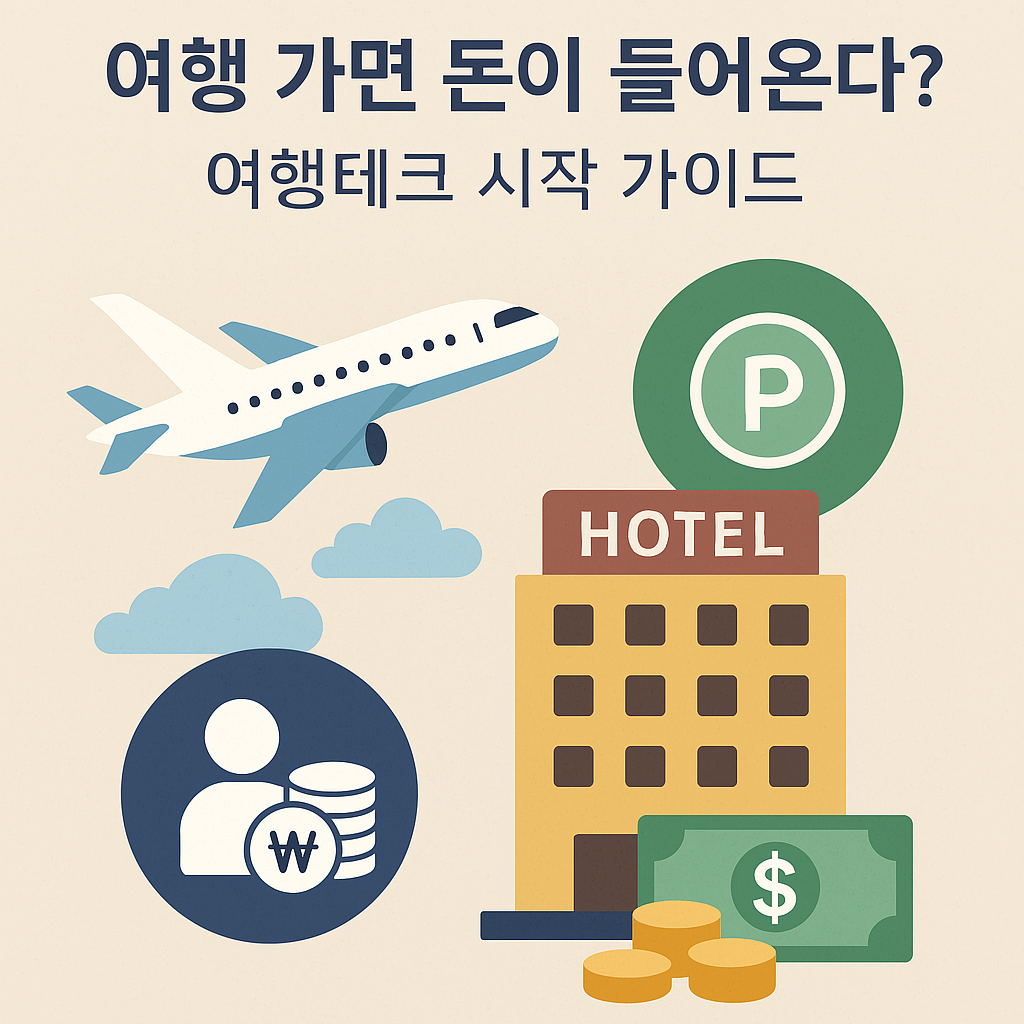 여행 가면 돈이 들어온다? 여행테크 시작 가이드