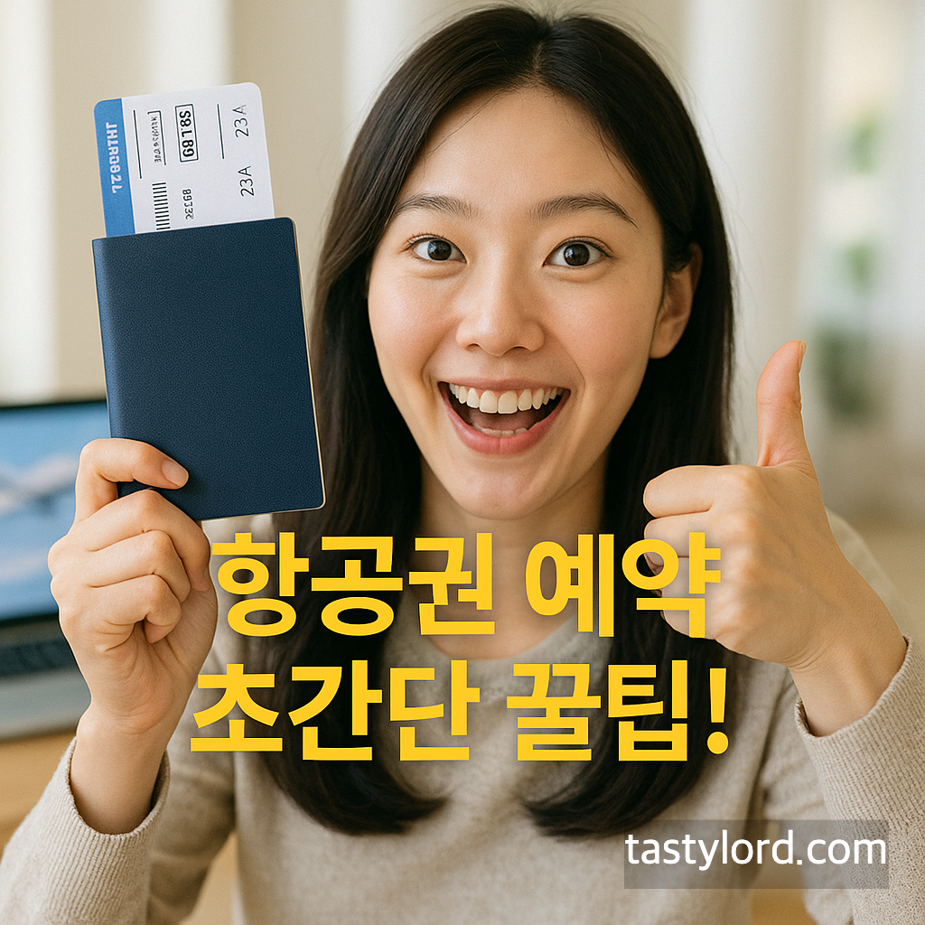 항공권 예약 초간단 꿀팁!