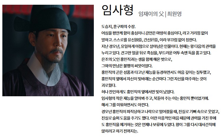 OTT 웨이브 드라마 은애하는 도적님아 등장인물