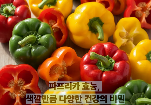 파프리카 효능, 색깔만큼 다양한 건강의 비밀