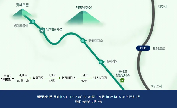 돈내코 탐방로