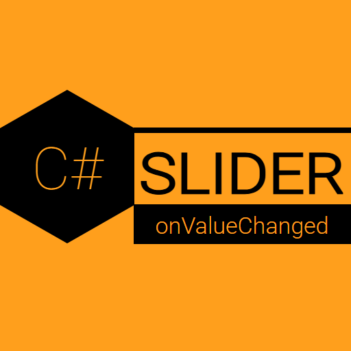 SLIDER onValueChanged