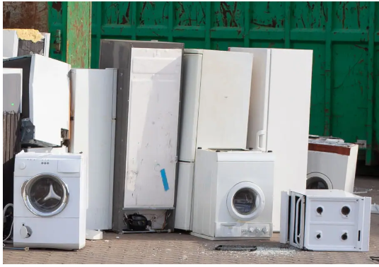 냉장고 세탁기 등 대형가전 버리실때 폐기물 스티커 부착