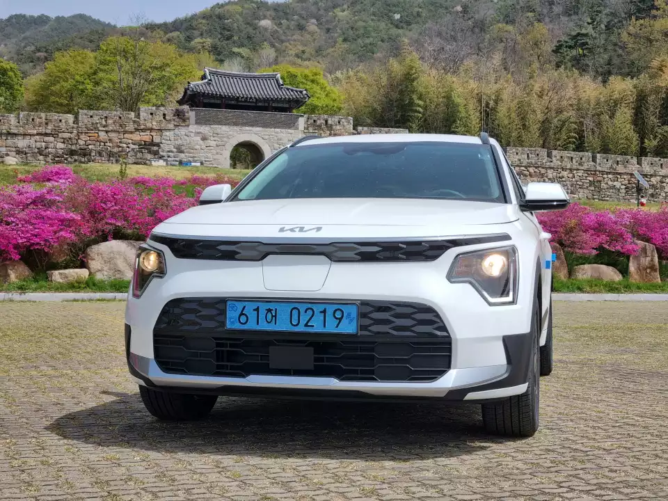 그린카로 대여한 디올뉴니로 EV입니다.