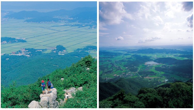 마니산 과 계룡산 소개 사진