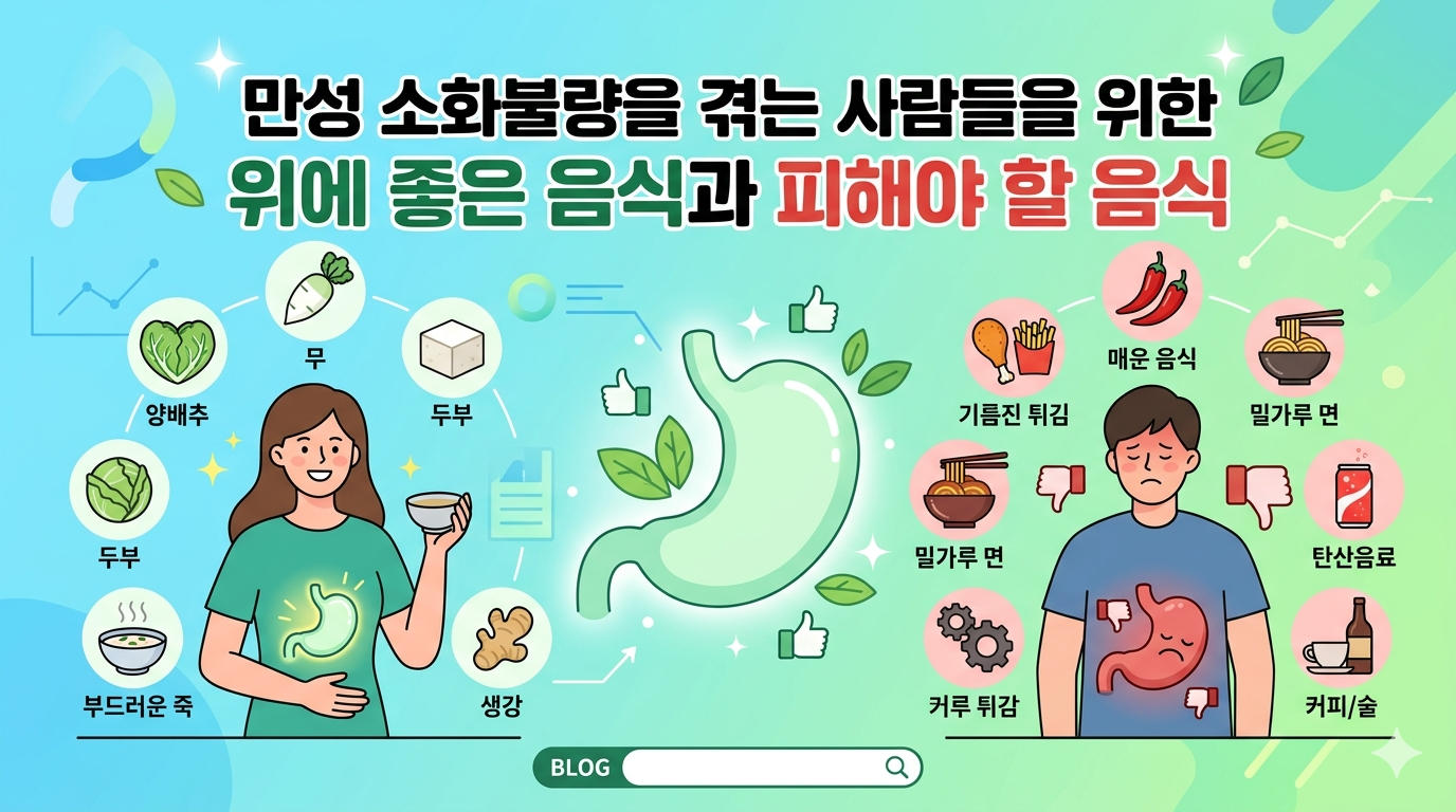 소화불량에 좋은 음식, 위장에 좋은음식