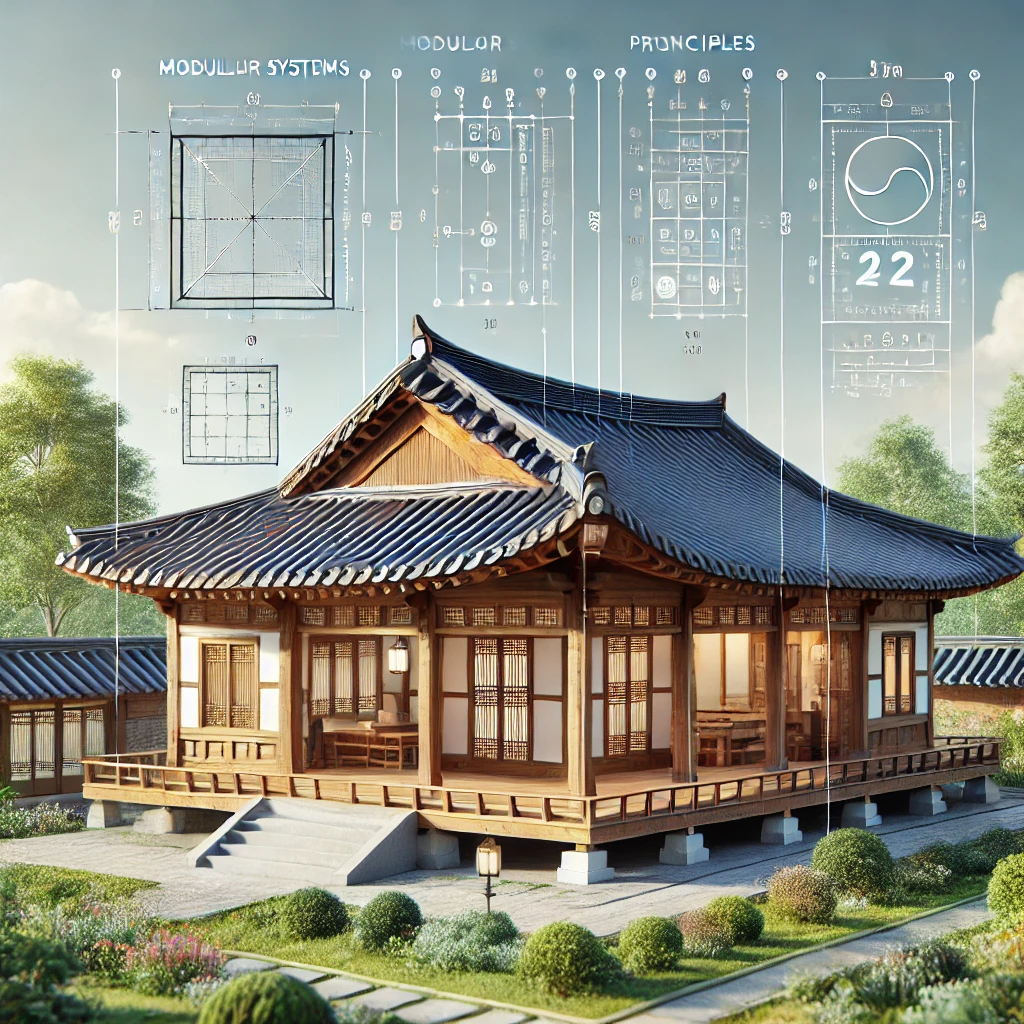 한국전통 건축의 척도: 모듈 체계, 비례원리, 치수 기준에 대한 글의 이해를 돕기 위한 사진