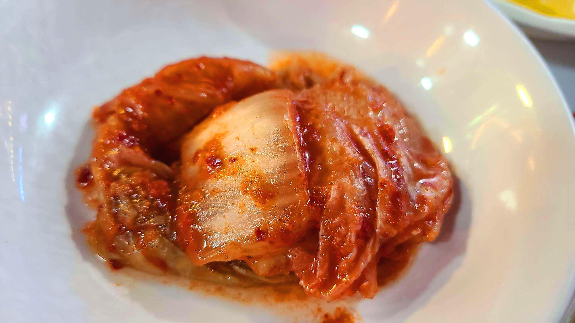 종로빈대떡-부평점-김치